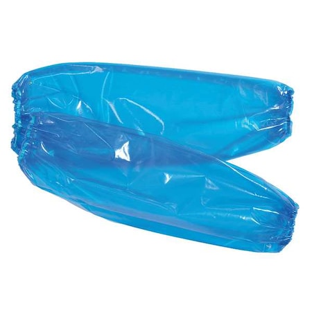 VR® Protective Sleeves, 18 in Length, 4 mil Thick, Welded Seam, Blue, 150 PK MPN:41800