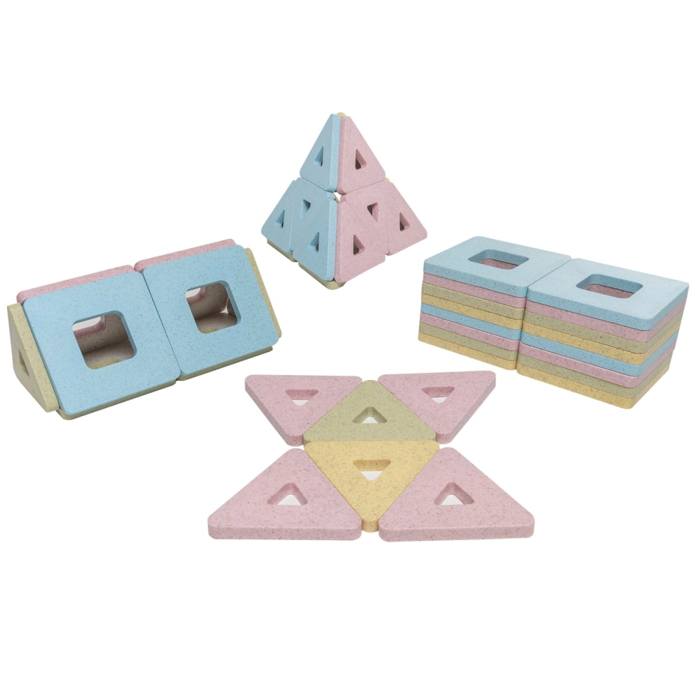 Polydron Kindermag Magnetic Building Set, 48 Pieces MPN:PY-575000