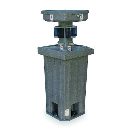 Floor Mount, Single Foot Pedal, Granite, Portable Hand Washing Station MPN:GRNG-PS14-1000