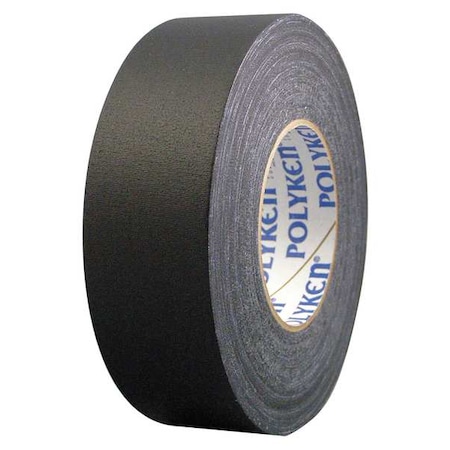 Gaffer's Tape, Black, 54 yd L, 2-3/4 in W MPN:510