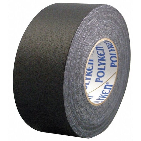 Gaffer's Tape, Black, 55 yd L, 4 in W MPN:510
