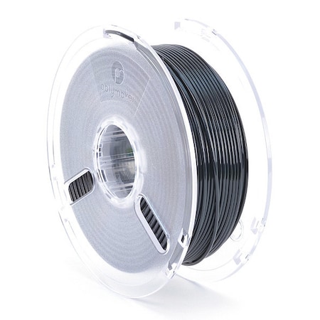 PolyLite PLA True Black, 2.85mm 1kg Reel - Polymaker MPN:PA02016