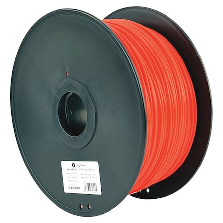 Filament, PLA Material, 2.85mm dia., Red MPN:RM-PL0143
