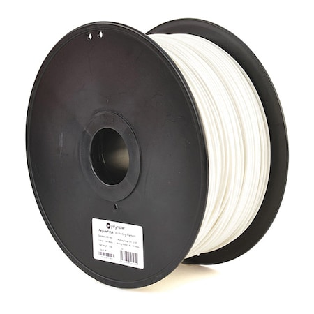 Filament, PLA Material, 2.85mm dia., White MPN:RM-PL0144