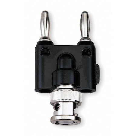 BNC (Male) To Double Stacking Banana Plug, Banana Plug, 2.2