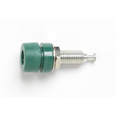 BananaJack, Green, 2500V, 15A, 11/4in, PK10 MPN:1581-5