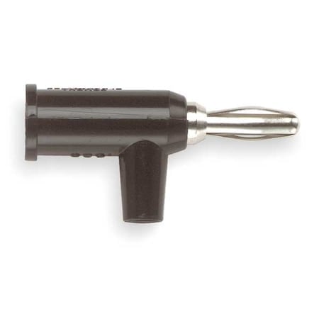 BananaPlug, Black, 5000V, 15A, 11/2in, PK10 MPN:1825-0-G/10P