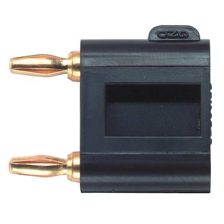 MiniDoubleBananaJack, Black, 60V, 5A, 1/2in MPN:2035-0