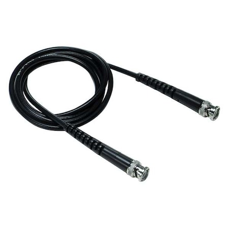 BNC Coaxial Cable, BNC Male to BNC Male, 1 ft, Black MPN:2249-C-12