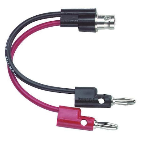 BNC Female, 30VAC/60VDC, Red/Black MPN:3073