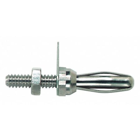 BananaPlug, Silver, 5000V, 15A, 1/2in, PK10 MPN:3263