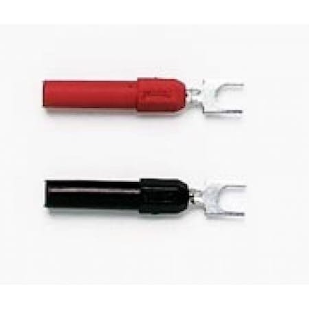 SpadeLug, Red, 5000V, 15A, Brass, 13/4in MPN:3777A-02
