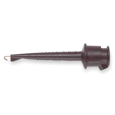 MiniHookClip, Blk, 60V, 5A, Nylon, PK10 MPN:3925-0-G/10P