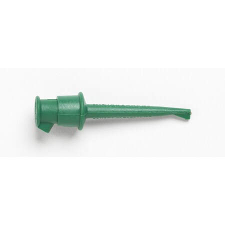 Mini Hook Clip, Green, 300 V, 5 A, PK10 MPN:3925-5