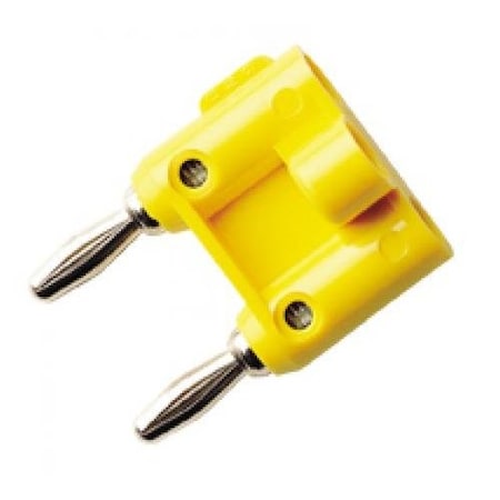BananaPlug, Black, 5000V, 15A, Brass, 11/2in MPN:4898-0