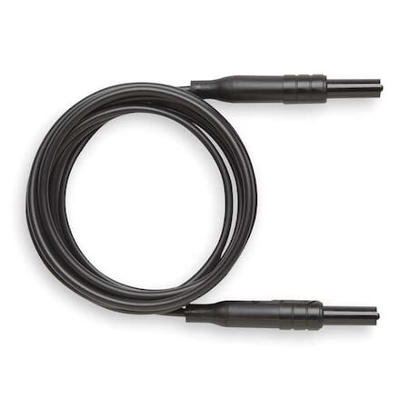 Retractable Sheath Banana Plug Patch Cord, CAT III 1000V, 60