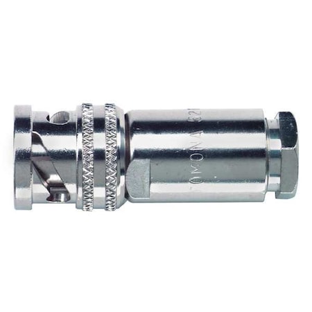 Triaxial Male, 30VAC/60VDC, Silver MPN:5218