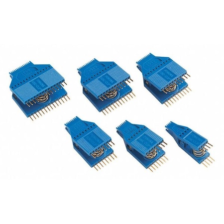 Test Clip Set, Blue, 300 Vrms MPN:5514