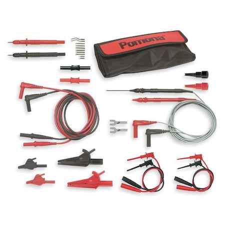 Deluxe Multi-Use DMM Maxi-Kit, Right Angle Banana Plug, 3 ft. 11