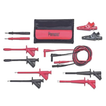TestLeadKit, 1000V, 10A, Polypropylene, 4ft MPN:5904-G