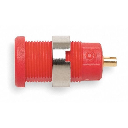 Panel Mount Banana Jack, CAT III 1000V, 0.57