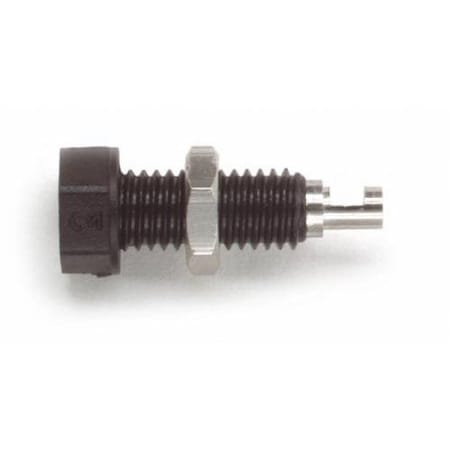BananaJack, Black, 500V, 5A, 3/4in, PK10 MPN:5935-0