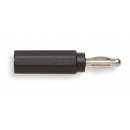 Safety Banana Jack to Banana Plug Adapter, Standard Banana Plug, 1.85