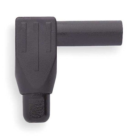 4mm Right Angle Banana Plug, CAT III 1000V, 1.28