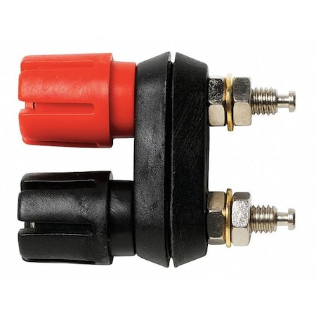 Dual Binding Post, 30VAC/60VDC, Red/Black, PR MPN:6883
