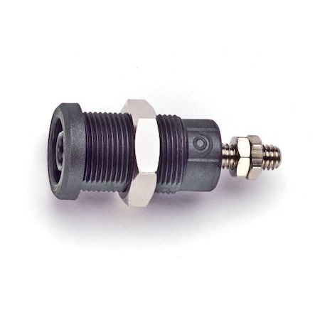 PanelMountBananaJack, Blk, 36A, 13/8in, PK10 MPN:72930-0