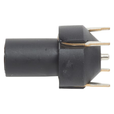 In-Line 4mm Safety Jack For PCB, Black MPN:73096-0