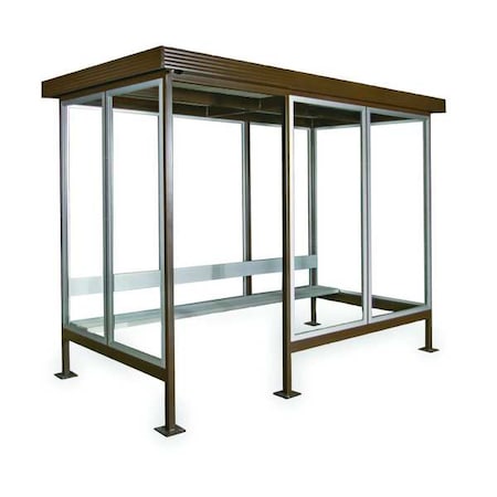 Smoking Shelter, 96 x93.5 x60 in, Straight MPN:SMK85B Style B