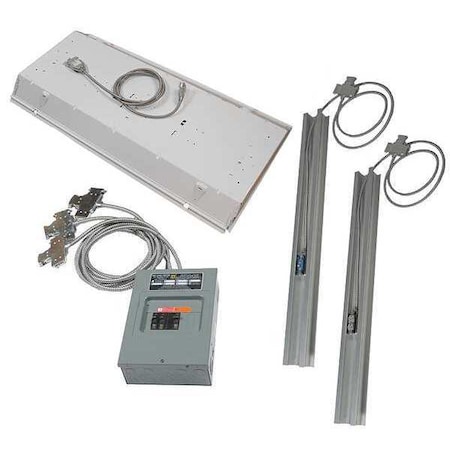 Modular Wiring Kit, 8in W x 12in H, White MPN:MODKITVK1-8x12-W