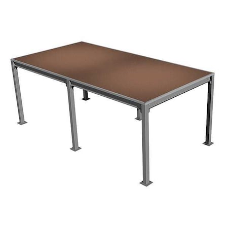 High Density Board Mezzanine, 8Ft X 24Ft MPN:PK-824HD