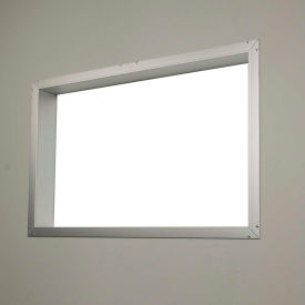 Port-King AC or HVAC Wall Cutout Kit - Gray GACKITG
