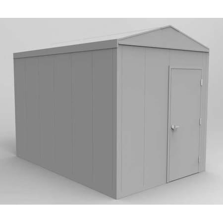 Steel Outdoor Storage Building, Gray MPN:ES812S