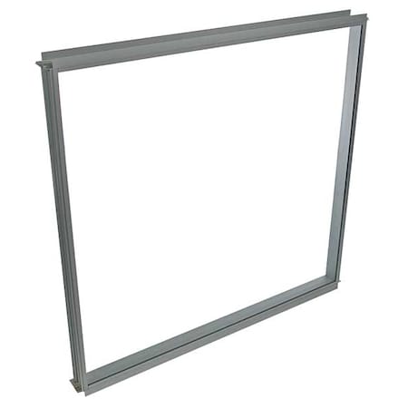 In-Plant Offic Wndw, 40 3/4x42 5/8in, Gray MPN:FGVK1