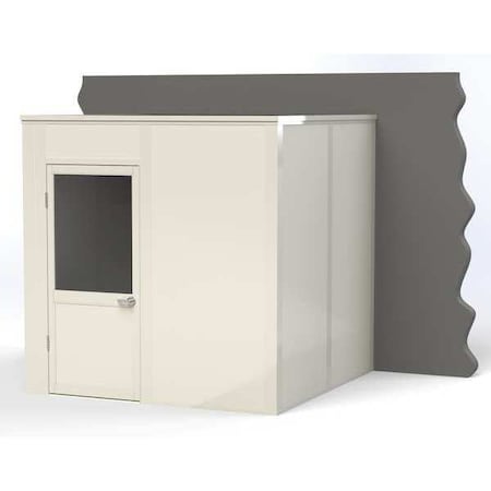 3-Wall Modular In-Plant Office, 8 ft H, 8 ft W, 8 ft D, White MPN:VK1DW-WCM 8'x8' 3-Wall