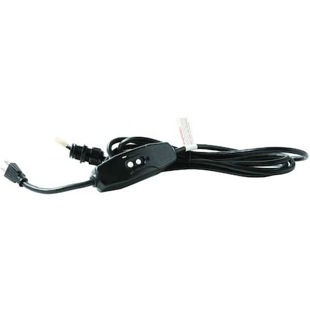 Power Cord, PVC, 11 in W, 11 in L MPN:ECDR0023K