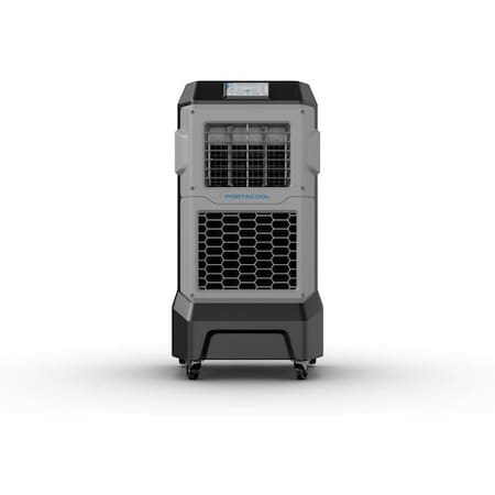 Portable Evaporative Cooler, 1, 400 cfm, 700 sq ft, 22 gal, Direct MPN:PACA07001A1