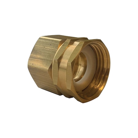 Hose Fitting, Brass, 6 in W, 7 in L MPN:PLBR0016K