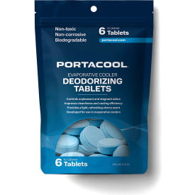 Portacool® Anti-Microbial Scented Water Treatment Tablets Pack of 6 PACAWT000K