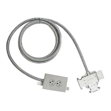 Duplex Straight Blade Receptacle, 15 A, 125V AC, 2 Pole, 3 Wire, Flush Mount, Isolated Ground MPN:OUTLET-MODG