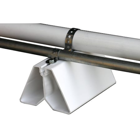 Pedestal Plus Pipe Support With Plumber Strap MPN:34105