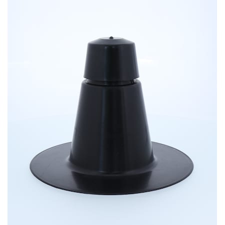 Black Plastic Vent, Plastic, Size Small, 1 Way MPN:72018