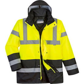 Portwest® Winter Parka S Hi-Vis Yellow/Black US466YBRS