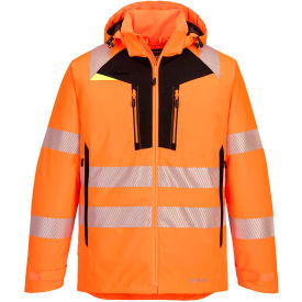 Portwest® Hi-Vis Winter Jacket 4-Way Stretch ANSI Type R Class 3 M Orange/Black DX461OBRM