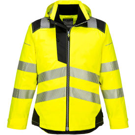 Portwest® Hi-Vis Winter Jacket ANSI Type R Class 3 3XL Yellow/Black T400YBRXXXL