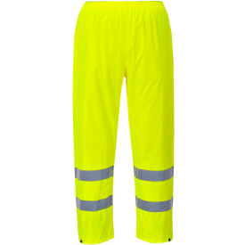 Portwest® Hi-Vis Rain Pants XL Yellow H441YERXL