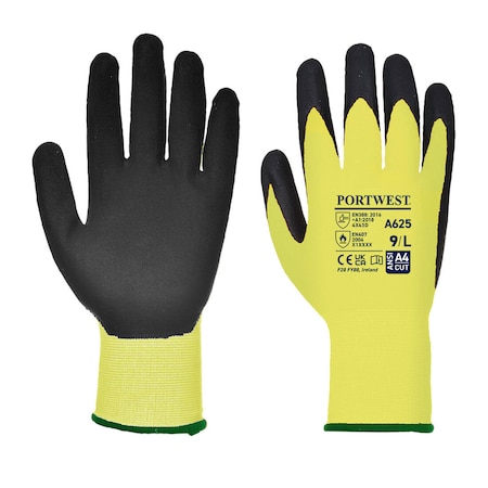 Cut Resistant Gloves, Cut Level A4, Polyurethane, 2XL MPN:A625